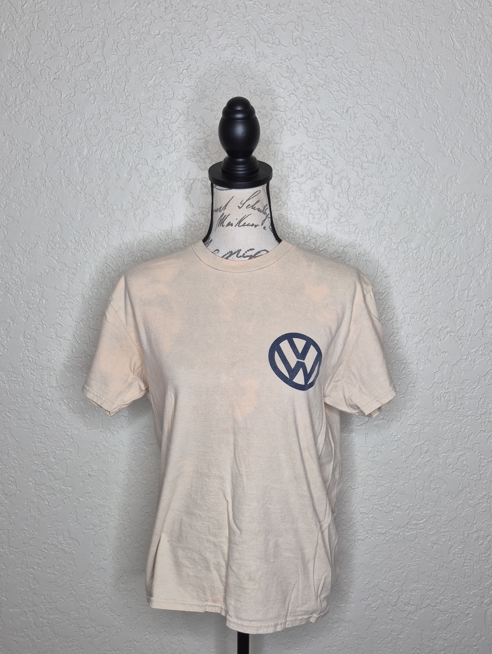 Volkswagen Tie Dye Graphic "Take The Bus" Short Sleeve T-Shirt Size M